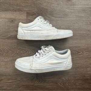 Vans Old Skool White Low Top Shoes